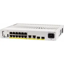 Cisco Catalyst 9200CX Essentials Rackmount Gigabit Managed Switch, 14x RJ-45, 2x SFP+, 240W PoE+ (C9200CX-12P-2X2G-E)