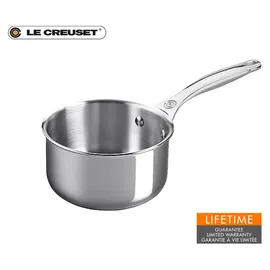 Le Creuset 3-ply Plus Profitopf 16 cm silber