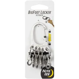 NITE IZE Schlüssel-Karabiner KLKBF-11-R6 BigFoot Locker KeyRack Edelstahl 1 St.