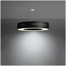 Sollux SL.0796 Kronleuchter SATURNO 90 schwarz