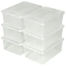 TECTAKE Aufbewahrungsboxen 12er Set2