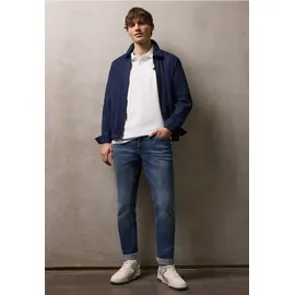 STREET ONE Kurzarm Poloshirt in Stretchqualität - Weiß