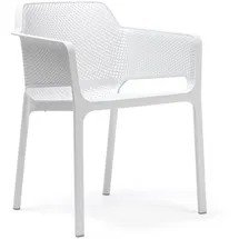 Nardi Net Stapelsessel 60,5 x 58,5 x 80 cm bianco