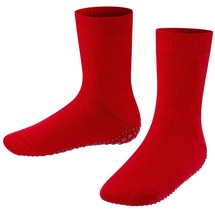 Falke Kinder Stoppersocken - Catspads, Anti-Rutsch, Socken, Vollsohle, Merino-Wolle Rot 39-42