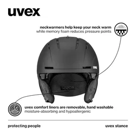 Uvex Stance 54-58 cm Black matt