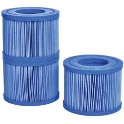 NetSpa Antibakterielle Filter (3er-Pack) BLAU|BLAU|BLAU NO SIZE