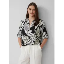 s.Oliver Bluse aus Leinenmix mit 3/4-Ärmeln - 42