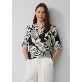 s.Oliver Bluse aus Leinenmix mit 3/4-Ärmeln - 42