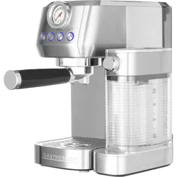 GASTROBACK Espressomaschine "42722 DESIGN ESPRESSO PICCOLO PRO M", silber, B:21,5cm H:30,8cm T:33cm, Kaffeemaschinen, mit integriertem, automatischem Milchaufschäumer