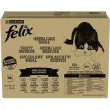 FELIX Tasty Shreds Gemischte Vielfalt 80 x 80 g