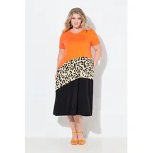 MIAMODA Jerseykleid Orange 50