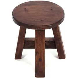 DESIGN DELIGHTS Hocker Holz 20 x 23 x 20 cm Hellbraun