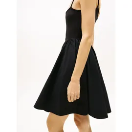 Tommy Hilfiger Spaghettikleid Minikleid Schwarz L