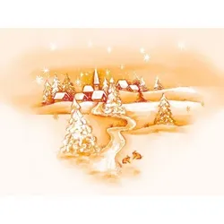 Mank Tischset Airlaid Silence, 40 x 30cm, 100 Stück - Weihnachten Platzdeckchen Platzset