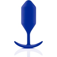 B-Vibe Snug Plug 4 Marineblau – 257 Gramm Analplug