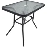 VCM Gartentisch 80 x 55 x 70 cm Anthrazit