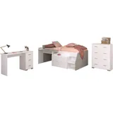 Parisot Kinderzimmer 3-teilig MILKY 15" Weiß