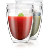 Bodum Pavina To Go Becher 0,3 l Transparent 2 St.