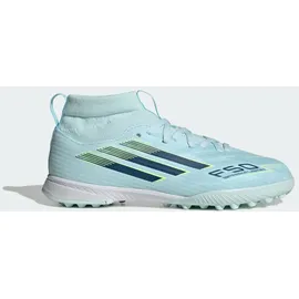 adidas F50 Sparkfusion League TF Kinder Almost Blue/Dusky Petrol/Hi-Res Yellow 38 2/3