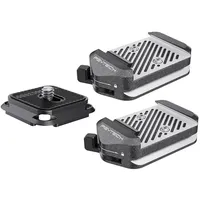 PGYTECH Schnellspannklemme Arca-type V2 Set - Black