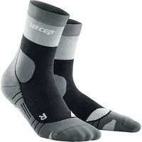 CEP Hiking Light Merino Mid Cut Socks, stonegrey/grey, II