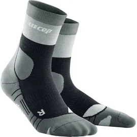 CEP Hiking Light Merino Mid Cut Socks, stonegrey/grey, II