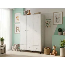 Arthur Berndt Kinderkleiderschrank Lavea 130 x 191 x 51 cm Eiche weiß