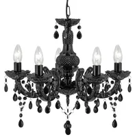 Searchlight Decken Lampe Leuchte Schwarz Flur Büro Küche Ess