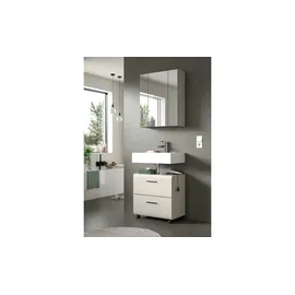 xonox.home Waschbeckenunterschrank – beige – Maße (cm): B: 60 H: 58