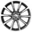 himalaya-grey front-poliert 7 5x18 ET51 5x112 66 7 Himalaya Grey Vollpoliert