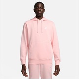 Nike Herren Sweatshirt Club Fleece mit Kapuze, PINK BLOOM/PINK BLOOM/WHITE, XL