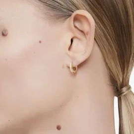 Swarovski 5697228 - Matrix-Ohrring - Goldton - Ohrringe - Gelb