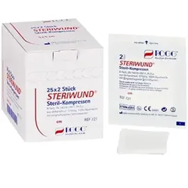 promedia a. ahnfeldt gmbh ROGG STERIWUND 10X10 8F STERILE KOMPRESSEN
