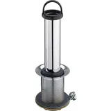 Viega Standrohrventil 122454 G 1 1/2x70x70x120mm, Messing verchromt,