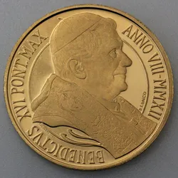 Goldmünze 50 Euro - 2012 Bekehrung des Heiligen Paulus (Vatikanstadt)