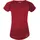Grüezi Bag Damen Burnham WoodWool T-Shirt (Größe XS, rot)