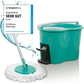 Clean Maxx Power-Wischmopp türkis
