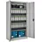 Tectake tectake® Aktenschrank, aus pulverbeschichtetem Stahl, 4 höhenverstellbare Einlegeböden, 180 x 80 x 40 cm