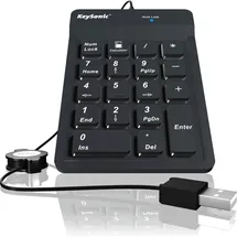 KeySonic ACK-118 BK Nummernblock DE (12523)