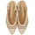 Gioseppo Guatavita Damen-Ballerinas aus Leder in Schwarz, Elfenbein, 39 EU