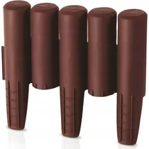 Prosperplast Palisade Beetumrandung 2,7 m braun