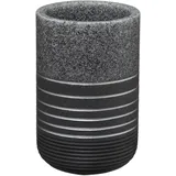5 five simply smart Zahnputzbecher Grau/Silber