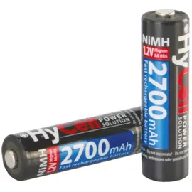 HyCell HR06 2700 Mignon AA Typ 2700mAh NiMH 2400 mAh 1.2 V 4 St.