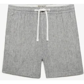 Superdry für Herren. M7110520A Shorts Merchant LINEN hellgrau L, Lässig, Leinen,