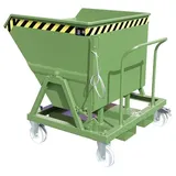 Bauer Südlohn Kippmulde KS 550, lackiert, Resedagrün