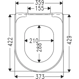 Villeroy & Boch Architectura WC-Sitz Alpin