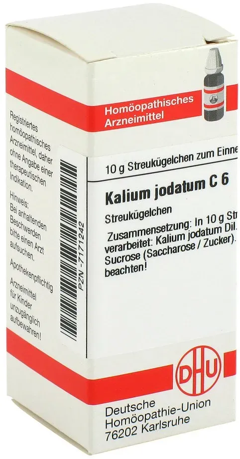 Preisvergleich Produktbild Kalium Jodat. C6 Globuli