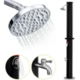Swanew - Gartendusche Solardusche Gartenduschen Außendusche mit Fußdusche Brause Aussendusche 20L