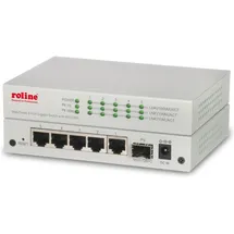 Roline 21.14.3523 Netzwerk-Switch Managed Gigabit Ethernet (10/100/1000) Grau