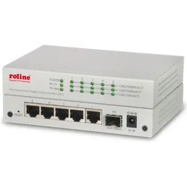 Roline 21.14.3523 Netzwerk-Switch Managed Gigabit Ethernet (10/100/1000) Grau